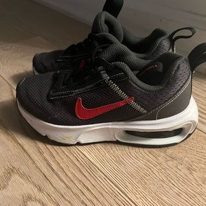 Nike Tennis Shoes Size 11 Black, red, white soles